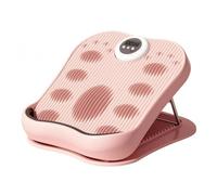 Baoblaze Étireur de Jambes Ajustable Planche d'Étirement Planche Inclinée Planche de Mollets Appareil de Stretching Compact Inclinaison Réglable avec Armature, Rose, Rose