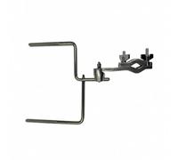 Baoblaze Étrier D'extension Pince Fixation Démontable Tige En U Métallique Collier Serrage Compact pr Percuionnistes, Kit Pratique