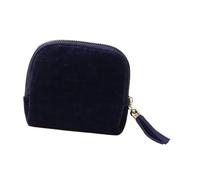 Baoblaze Étui à Bijoux de avec Fermeture éclair, Pochette multifonctionnelle de Rangement pour Bracelets, pour Femmes, Marine