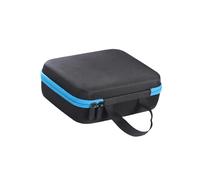 Baoblaze Étui de Transport Mallette Rigide Sac à Outils Boîte de Rangement Organisateur de avec Fermeture à Glissière Lisse Adapté pour Les Électricien, Bleu, 22cmx17cmx6cm