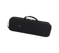 Baoblaze Étui Violon Valise Rigide Coffret Instrument Sac Sécurisé En Tissu Oxford avec Poignée Rembourrée Adapté Aux Étudiants École Audition Transport, 1 2