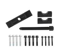 Baoblaze Extracteur d'Emmanchement Lourds Yoke Puller Extracteur d'Arbre Outil de Dépose Kit avec Vis de Pression et Cales en Fer Robuste Rangement en Mallette