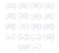 Baoblaze Face Paint Stencils Kit de Pochoirs pour Maquillage Visage Motifs Divers Lavables Réutilisables Accessoires pour Enfants Adultes Adaptés à Fête Carnav, Papillon