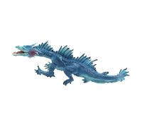 Baoblaze Figurine de dinosaure Velociraptor, jouet de dinosaure simulé, jouet de tour, modèle animal, jouet sensoriel pour décoration de gâteau, cadeau de jeu, Bleu