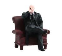 Baoblaze Figurines miniatures en résine à l'échelle 1/64 : personnages, trains, décors architecturaux, accessoires cinéma, dioramas, scènes miniatures, C