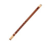 Baoblaze Flûte en Bambou Japonaise Shinobue Instrument à Vent Traversière Classique Folk Corps Bambou Amer avec Filets de Rotin et Finition, 38 Cm