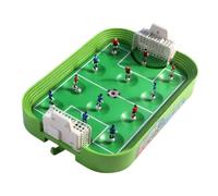 Baoblaze Football de Table Enfant Jeu de Société Plateau Mini Terrain avec Buteurs Manuel Animation Ludique Compétition Entraînement Réaction Précision Tirs, Green