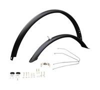 Baoblaze Garde-Boue de Vélo Ensemble Complet Avant et Arrière Ailes pour VTT Bavettes pour Vélo de Course en PVC Léger et Approprié pour Les Bicyclett, Mat