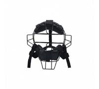 Baoblaze Garde Visage Baseball Protège Visage Casque Cage Casque Sécurité Sport Ajustable Structure Métal Rembourrage Confort Retrait Facile Convient Pratique, Noir