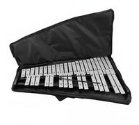 Baoblaze Glockenspiel de Percussion Xylophone Métallophone Clavier 37 Notes Chromatiques Aluminium Son Clair avec Mailloches Support Robuste Léger et Portable, Sans Support