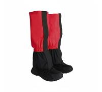 Baoblaze Guêtre Étanche Protection Jambe Léger Tissu Ajustable Adapté Randonnée Camping Pêche Activités Extérieures Convient Hommes Femmes Enfants, Rouge