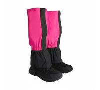 Baoblaze Guêtre Étanche Protection Jambe Léger Tissu Ajustable Adapté Randonnée Camping Pêche Activités Extérieures Convient Hommes Femmes Enfants, Rose Rouge