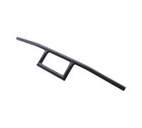 Baoblaze Guidon de Universel Rétro 25mm Fer Renforcé Ergonomique Poignée Haute Installation Rapide Adapté pour Passionnés de et Conduite, Noir