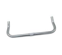 Baoblaze Guidon de Vélo Cintre de Type Cornes de Vache Barre pour Vélo de Route Guidon de VTT Léger Équipement de Cycliste Améliore Le Contrôle et La Stabilit, Argent Brillant