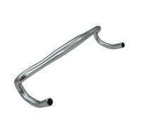 Baoblaze Guidon Vélo Course Aluminium Alliage Léger Confort Multiple Positions Fixie Piste Cyclisme Route Performance Contrôle Précision Adapté Homme Femme, Argent Brillant, 420 Mm × 31,8 Mm