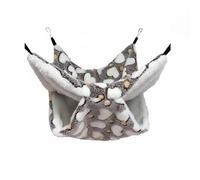Baoblaze Hamster Nest Suspendu Confortable Lit Suspendu Cachette Coton Doux pour Petits Animaux Adapté pour Cadeaux Décoration Intérieure, 30x30cm