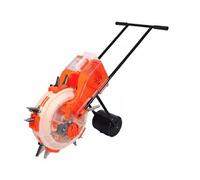 Baoblaze Handheld Seeder Semoir Planteur Épandeur Manuel pour Soja Arachides et Plus Réglage d'Écartement et Dosage Bac Grande Capacité Matériaux Durables, S 35CM, 5-Buse