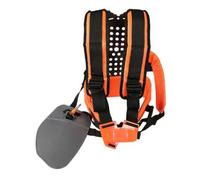 Baoblaze Harnais d'Épaule Tondeuse Sangle Ceinture Bretelles Large Coussinées Crochet Métal Sécurisé Ventilation et Répartition, Modèle À Bretelles Avec Rembourrage, Orange