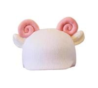 Baoblaze Housse de Casque de Ski, Housse de Casque de Snowboard, Dessin Animé avec Oreilles, Casquette Décor Confortable Couvre-Chef d'hiver, Décoration de Casque