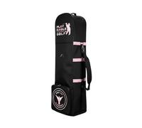 Baoblaze Housse de Golf Sac Chariot Étui Rigide Trolley en Tissu Oxford Pliable avec Base Épaissie Transport Sécurisé et Équipement Prêt Avant Suitable pour Avion Aéroport Hôtel Parking, Pink