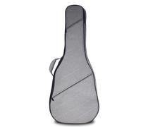 Baoblaze Housse Guitare Classique Folk Étui Sac Compartiment Diagonal Rembourrage Intégral Toile Résistante Intérieur Doux Bretelles Sac à Dos Poignée Main