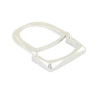 Baoblaze Ignition Aluminium pour NMAX155 NMAX150 NMAX125 2020 2023 Protection Contacteur Léger Construction Rectangulaire Arrondie pour Tableau Bord Personnalisation, Argent