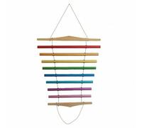 Baoblaze Instrument à Percussion Tenue à la Main avec Tiges Tonales Multiples et Finitions Colorées pour Exercices d'Étirement Méditation Guidée et Création d'Ambiance Calme