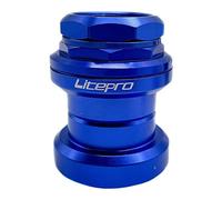 Baoblaze Jeu de Direction Externe pour VTT BMX Vélo Roulements Fourche Aluminium Alliage Accessoires Étanche Adapté à La Réparation Cyclisme Usage Urbain, Bleu