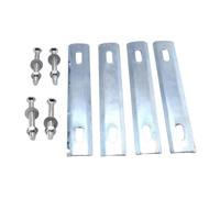 Baoblaze Joint de Fixation du Panier de Siège Arrière avec Vis de Montage et Vis de Fixation du Porte-vélos