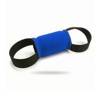 Baoblaze Jouet à Traction pour Chien Jouet de Morsure Bâton d'entrainement Boudin avec Poignées en Tissu Polyester Résistant Supporte Tirage et Adapté à, Bleu