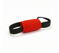 Baoblaze Jouet à Traction pour Chien Jouet de Morsure Bâton d'entrainement Boudin avec Poignées en Tissu Polyester Résistant Supporte Tirage et Adapté à, Rouge