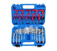 Baoblaze Kit de Réparation de Filetage Métrique de 131 Pièces pour Le Retaraudage Automobile