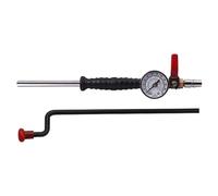 Baoblaze Kit de Tige de Gonflage de Pneus pour Véhicules Automobiles, En Métal Robuste