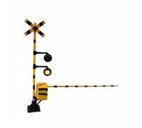 Baoblaze Lampe de Miniature Feu Ferroviaire pour Maquette Accessoire Résine Détail Fidèle avec Éclairage Actif Convient aux Maquettes Dioramas Expositions Photographie