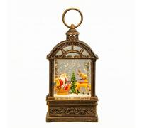 Baoblaze Lanterne Noël Lumineux Luminaire | Festif, Lanterne Poignée, Décorative, pr Bureau, Noël
