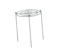 Baoblaze Le Treillis d'escalade de Soutien de Pousse à Travers des cerceaux en Fer de l'Iron Papier pour Les Plantes extérieures en Rose pivoines, 35 Cmx60 Cm