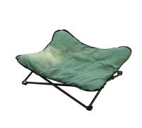 Baoblaze Lit de Pliable Portable Lit d'Appoint Pliant en Coton PP Matelas Métallique Solide Adapté à la chez des Proches, Moyen (70x70x22cm)