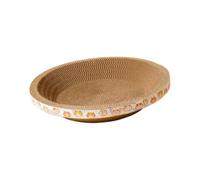 Baoblaze Lit griffoir Rond en Carton ondulé pour Chat, Tapis griffoir pour Chat pour la Protection des Meubles, Extra Large