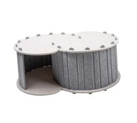 Baoblaze Lit Tunnel pour Chats : Refuge Confortable pour Félins