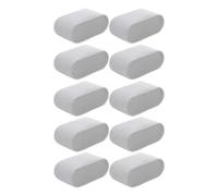 Baoblaze Lot de 10 Coussins de Montre compacts et légers pour présentoir de Bijoux, Accessoires de Bracelet, Coussin pour présentoir, Velours Gris