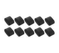 Baoblaze Lot de 10 Coussins de Montre compacts et légers pour présentoir de Bijoux, Accessoires de Bracelet, Coussin pour présentoir, Cuir PU Noir