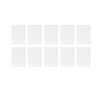 Baoblaze Lot de 10 yeux en maille pour fursuit, accessoire de cosplay, accessoire de fête pour masque de cosplay, matériau pour masque de fursuit pour scène, Blanc