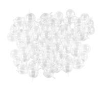 Baoblaze Lot de 100 gobelets d'emballage de bonbons pour bouquets de boules de chocolat, décorations pour cadeaux, boîtes de chocolat transparentes pour