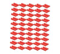 Baoblaze Lot de 100 manchons de protection pour coupe-carrelage manuel, pièces et accessoires pour jardin, Rouge