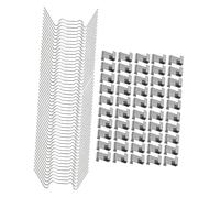 Baoblaze Lot de 100 Mini-Clips de Fixation pour vitrées