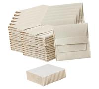 Baoblaze Lot de 120 Pochettes à Bijoux en Polyester de Luxe, 8 x 8 cm, Robustes et Multifonctions, pour et Organiser Vos Accessoires de Bracelets.