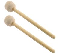 Baoblaze Lot de 2 de Batterie En Feutre Léger et Souple pour Exercices de Batterie