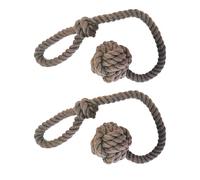 Baoblaze Lot de 2 embrasses de Rideaux Portables en Corde pour Gazebo, Salon, hôtel, Maison, pergola