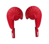 Baoblaze Lot de 2 Gants d'entraînement de karaté, Gants, équipement d'entraînement, Protections de compétition, Sparring, Kickboxing, Gants de Boxe, Rouge, XS