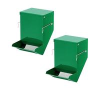 Baoblaze Lot de 2 mangeoires pour Lapins et écureuils